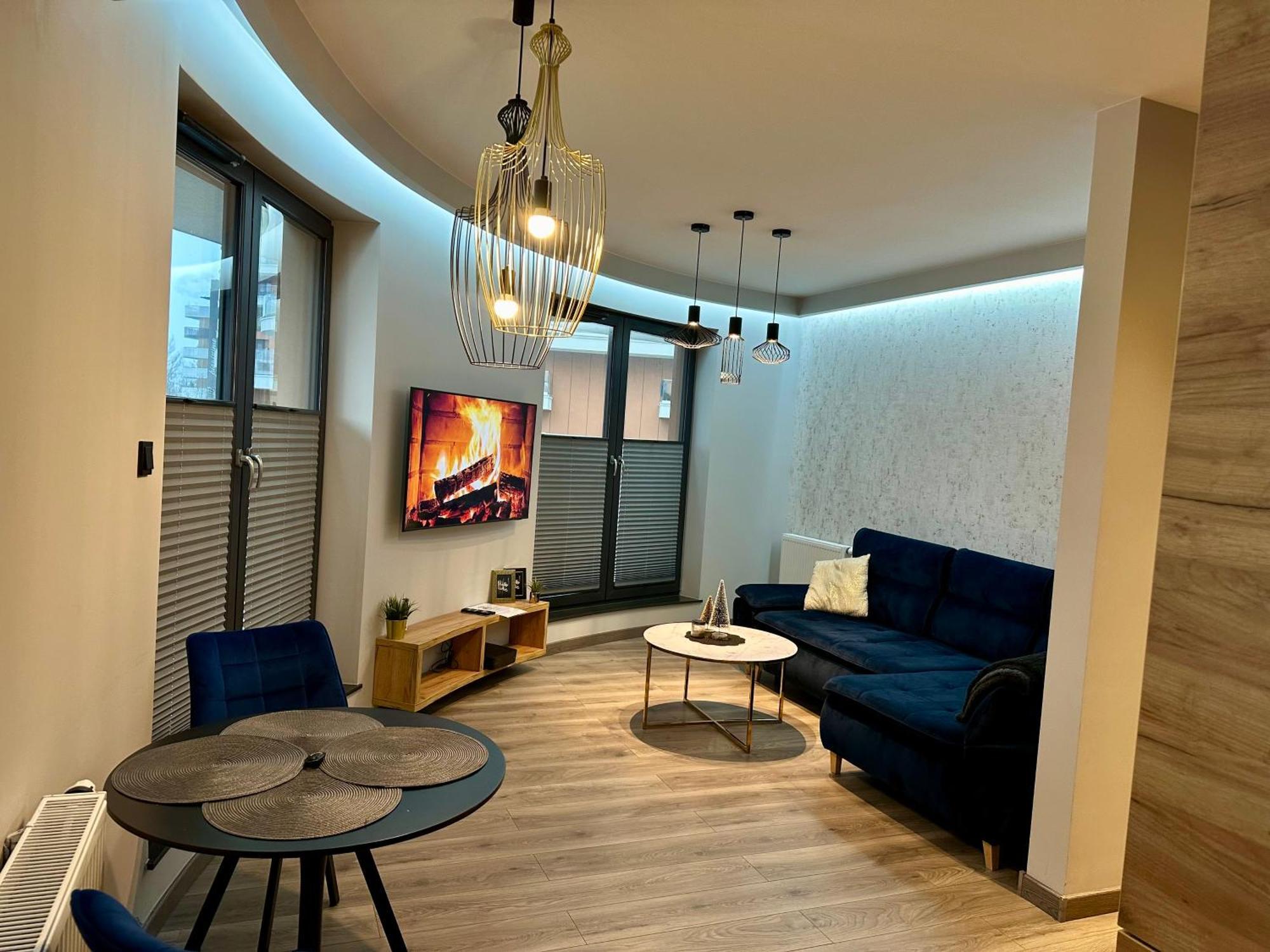 Apartament Beautiful And Modern Apartment- Garage- Wislane Tarasy Kraków